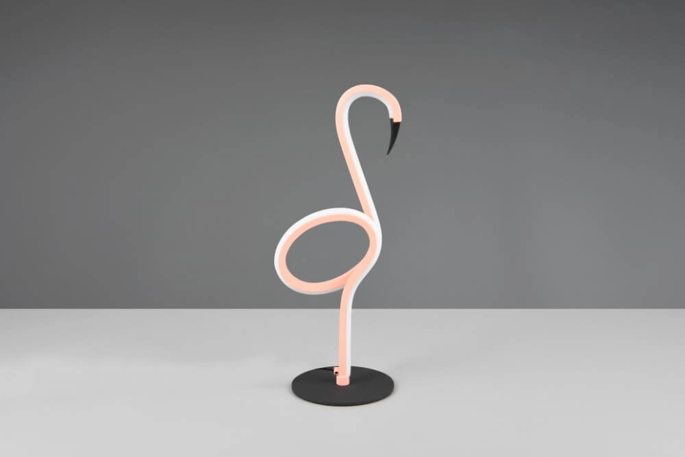 Lampe de table LED flamant rose Ingo Trio 4017807613704