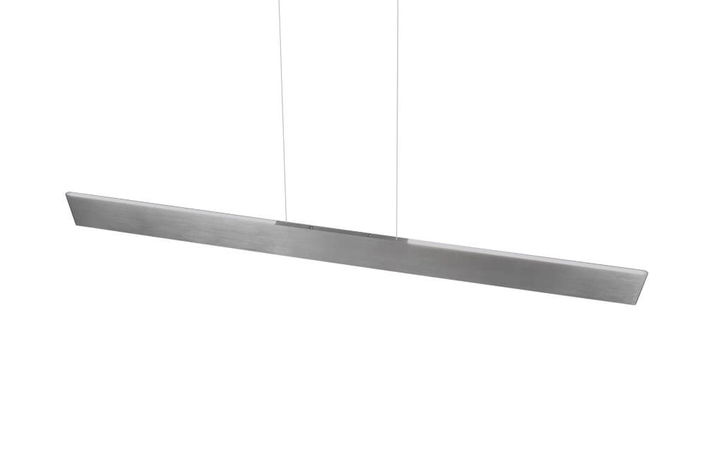 Lampe suspendue de bureau LED Galway 150cm - Acier inoxydable Trio 4017807616675