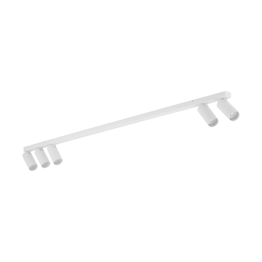 Spot monté en surface 5x GU10 Fourty Blanc