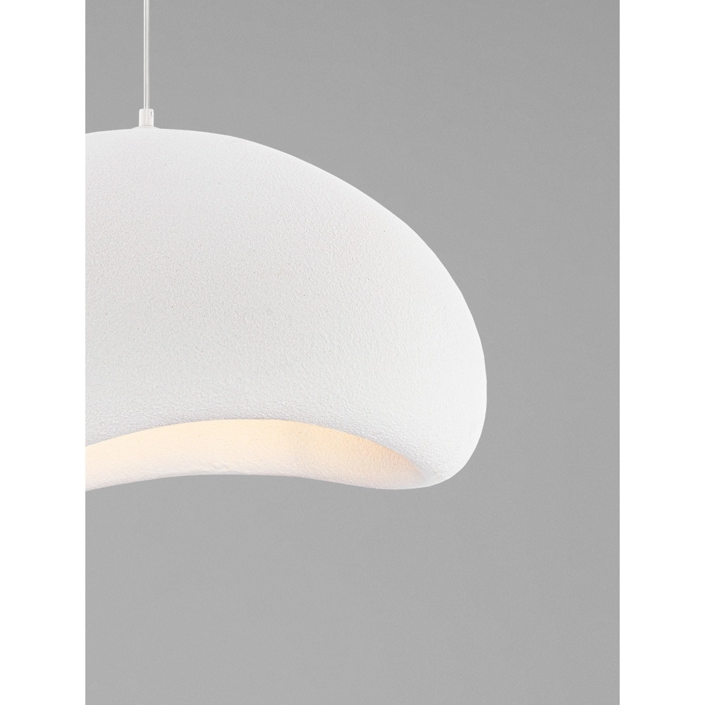 Suspension naturelle Aere blanc 60cm Lyora 5212017460790