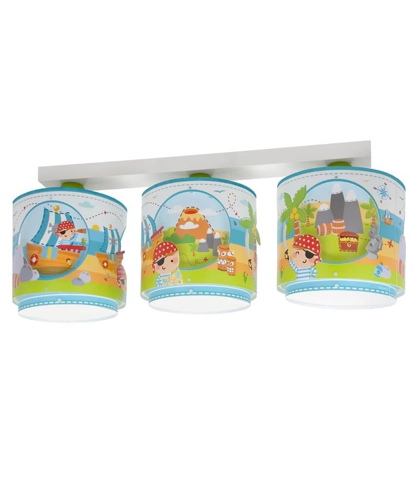 Plafonnier chambre d'enfant Pirate Island Plafonnier chambre d'enfant Pirate Island