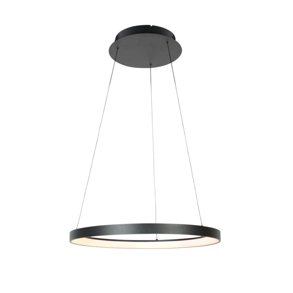 Lampe suspendue Ringlede Noir