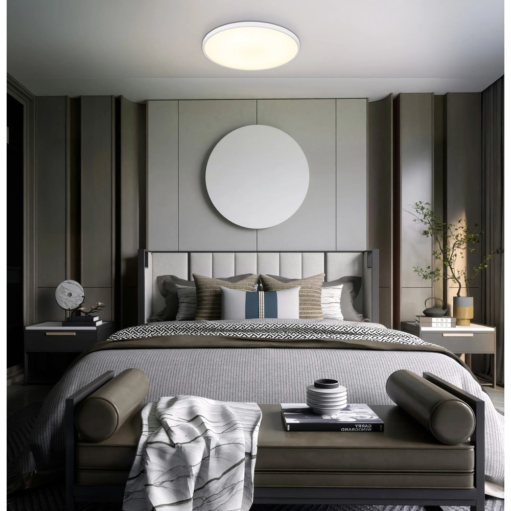 Éclairage de plafond Nielsen blanc Ø 40cm Globo 9007371487226