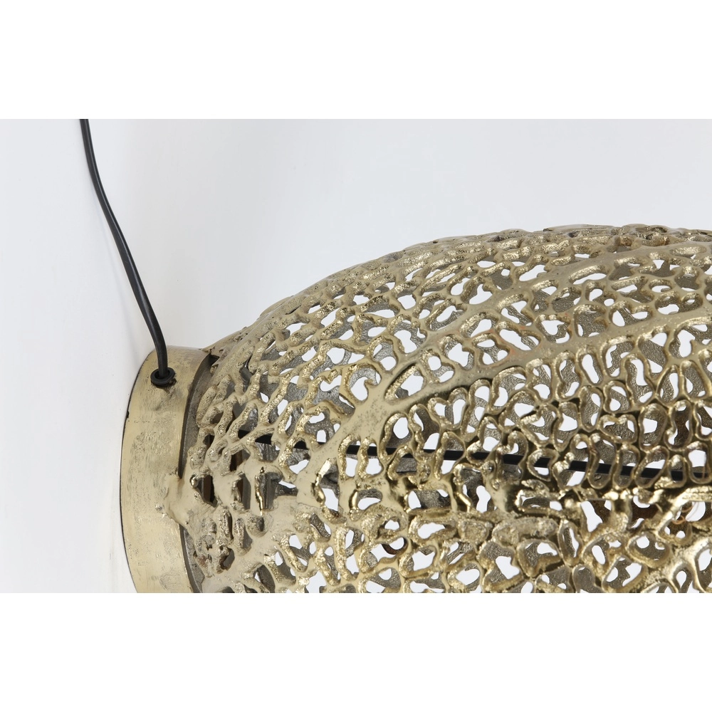 Lampe de table de conception Sinula Ø 24cm - laiton mat Light & Living 8717807614508