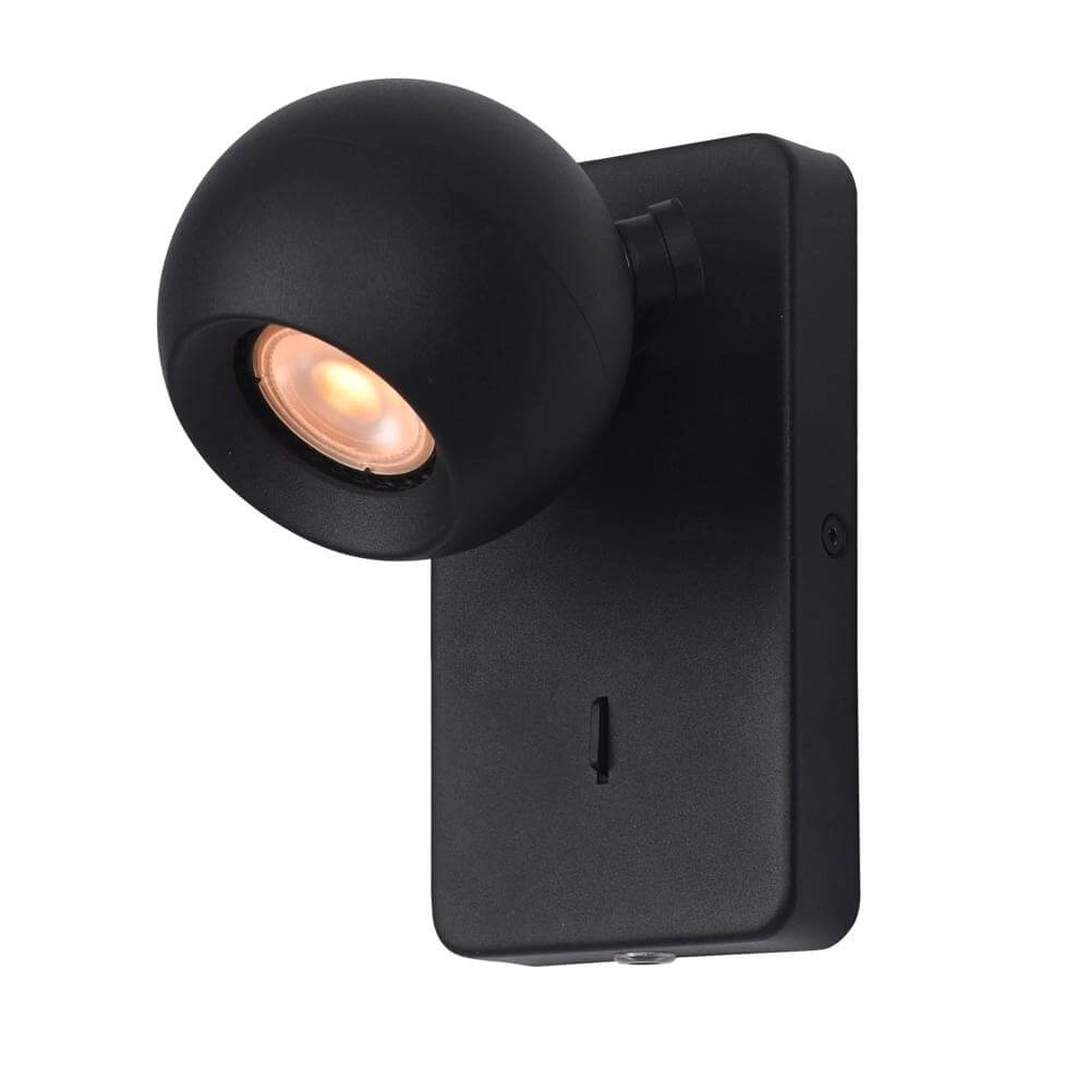 Applique murale Bolero Sphère Noir