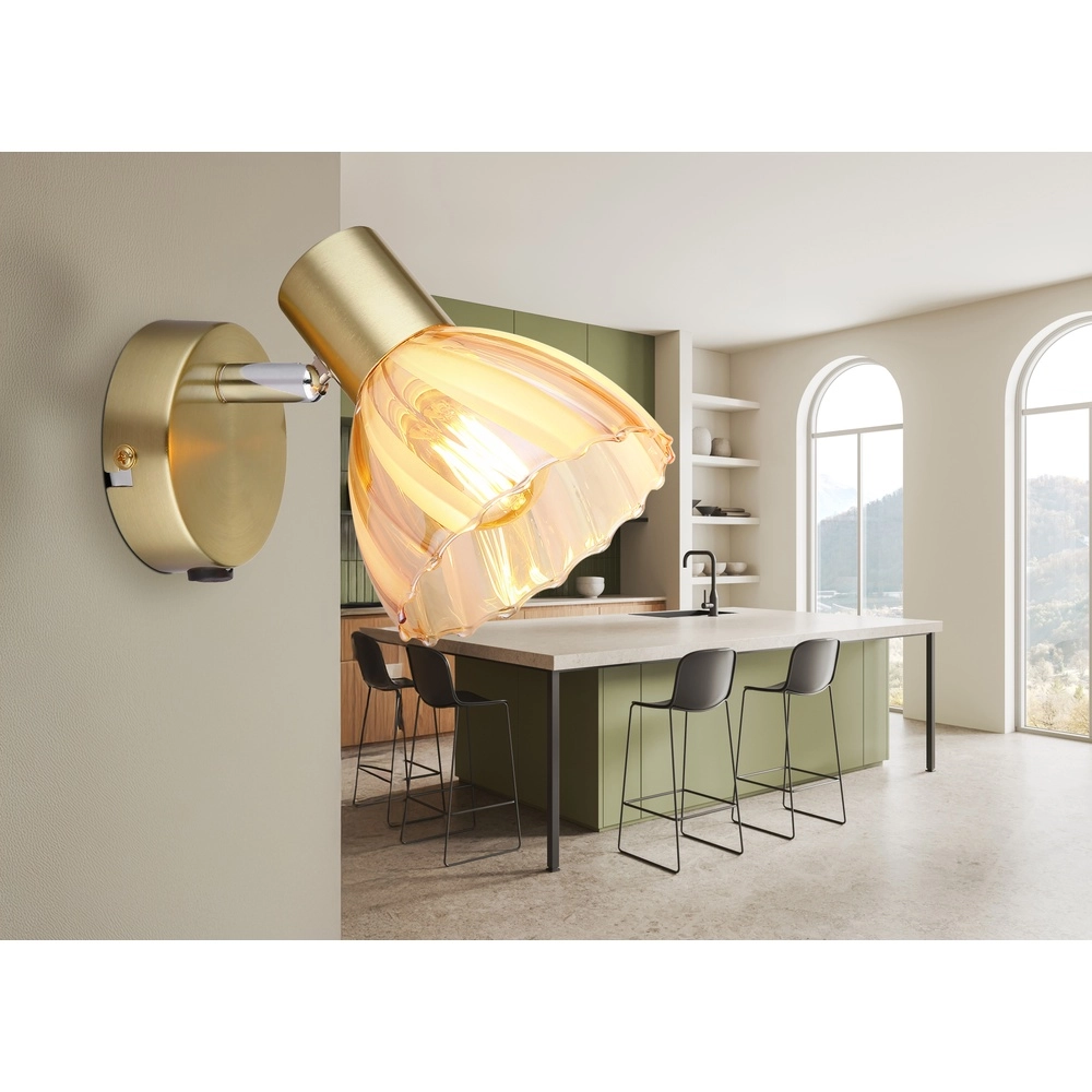 Lampe murale Zachery Or Globo 9007371531493