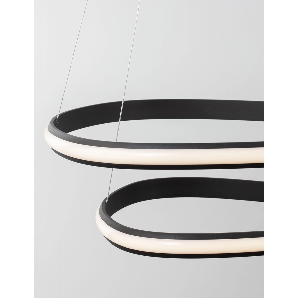 Suspension design Aries noir Ø 59cm Lyora 5212017419835