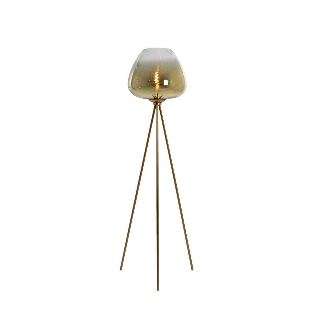 Lampe sur pied trépied Mayson Or Light & Living 8717807674519