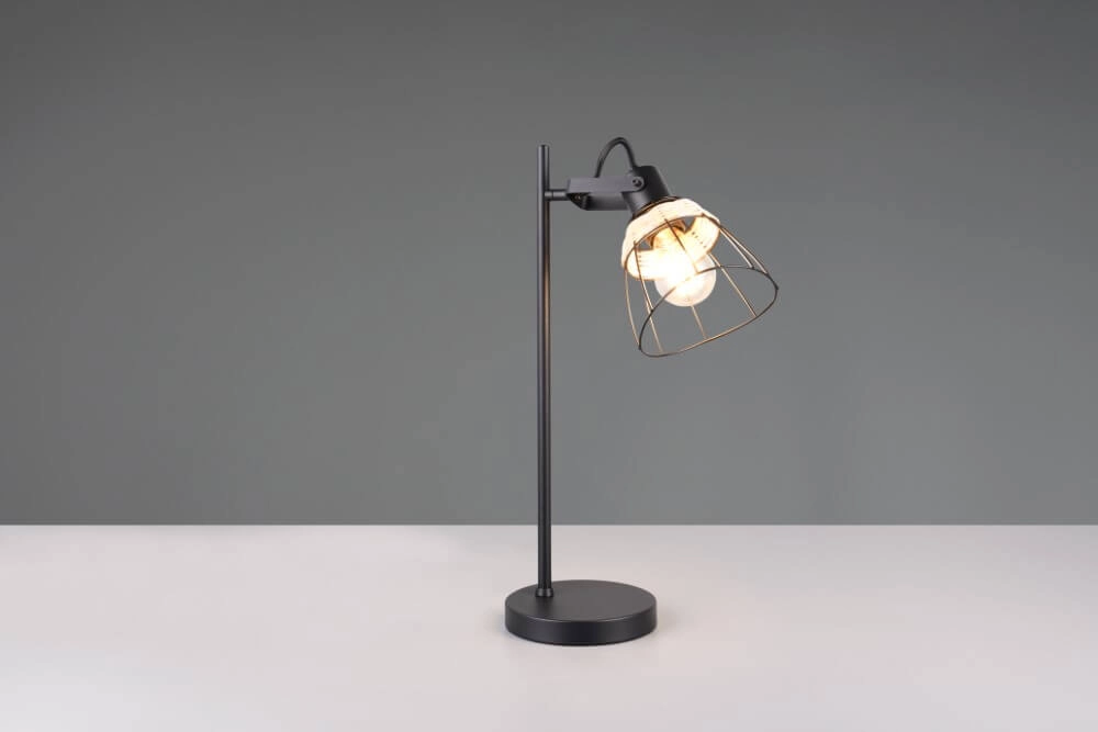 Lampe de table noire Jerome concevoir Trio 4017807637724