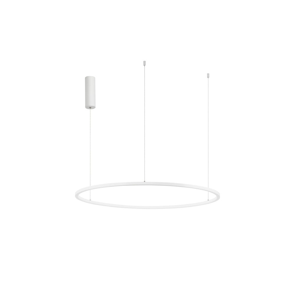 Suspension ronde Tarquin blanc Ø 80cm Lyora 5212017438294