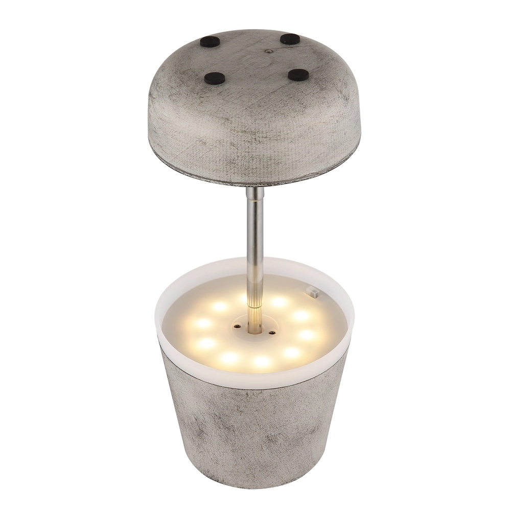 Lampe de table solaire Felina brun sable Globo 9007371516506