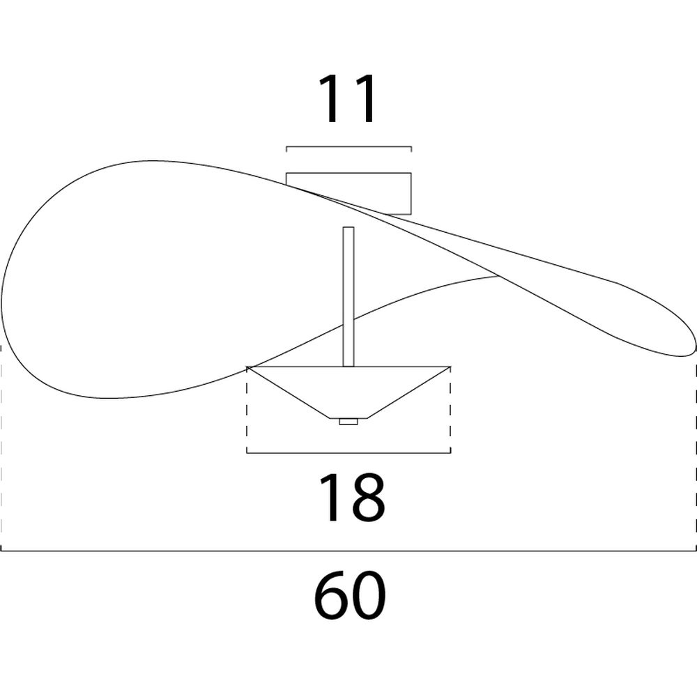 Lampe de plafond danoise Lente Ø60cm - sable Masterlight 8718121391311