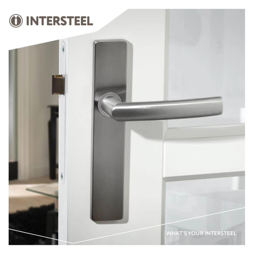 Poignée Blok rectangulaire en acier inoxydable Intersteel 8714186187241