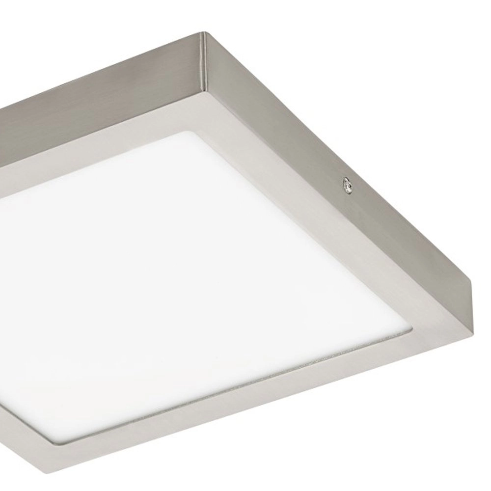 LED plafonnier Fueva-C Square 30cm nickel mat Eglo 9002759966812