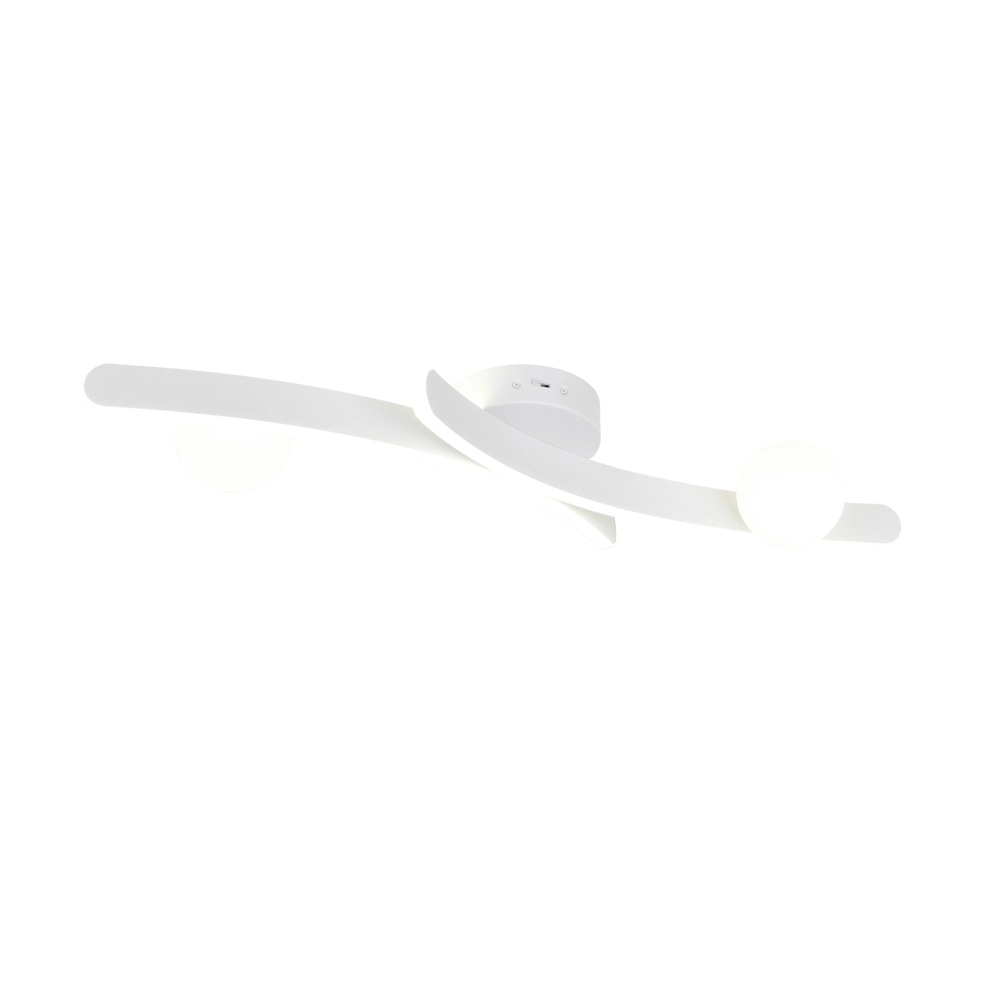 Lampe de plafond à design Napoli Blanc Trio 4017807683493