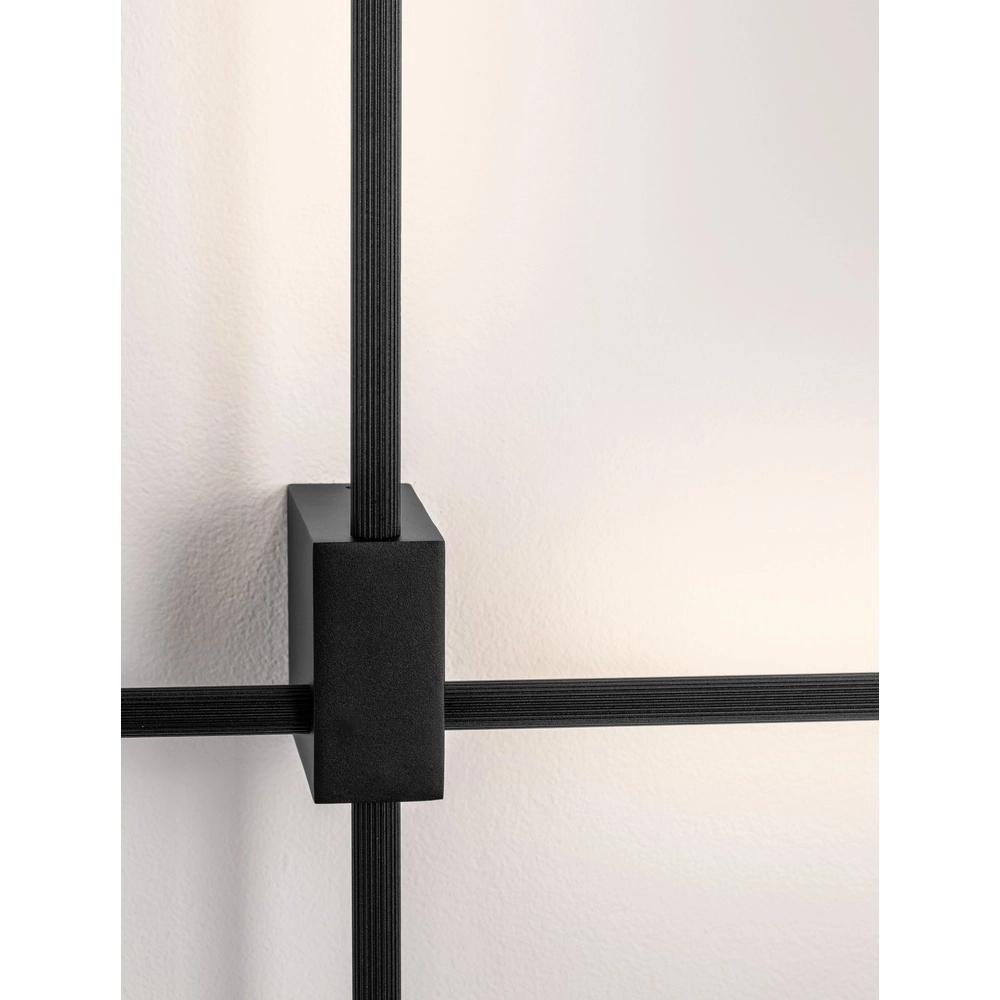 Applique murale élégante Peak noir Lyora 5212017473707