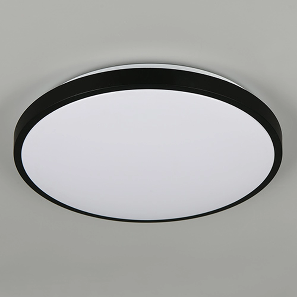 Éclairage de plafond Anvi noir Ø 38,5cm Trio 4017807704204
