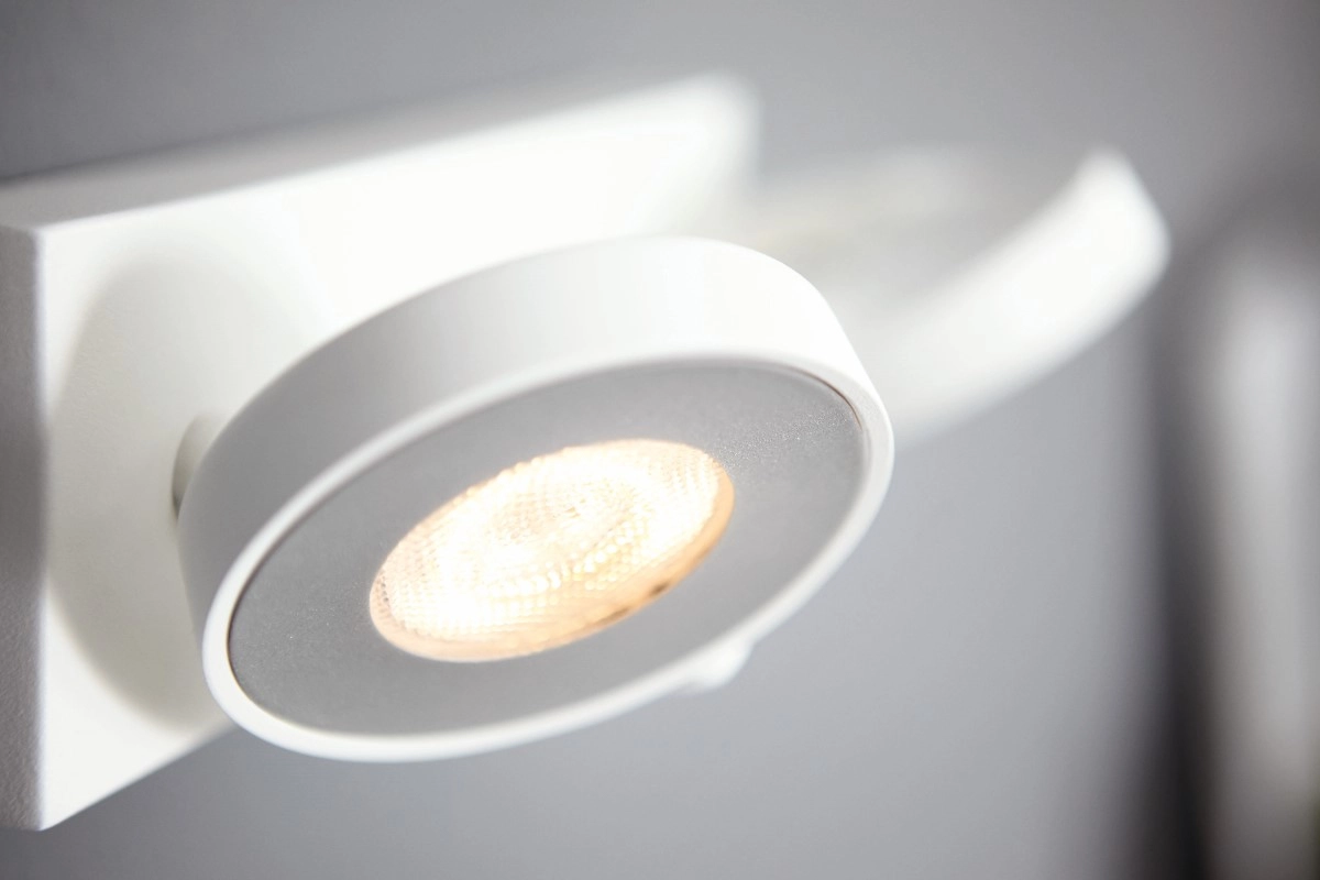 Lampe Clockwork 2 lumières blanc Philips 8718696154519