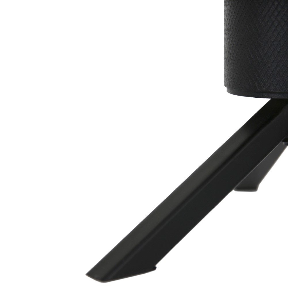 Lampe de table en verre Reflexion 15cm noir avec verre fumé Steinhauer 8712746132618