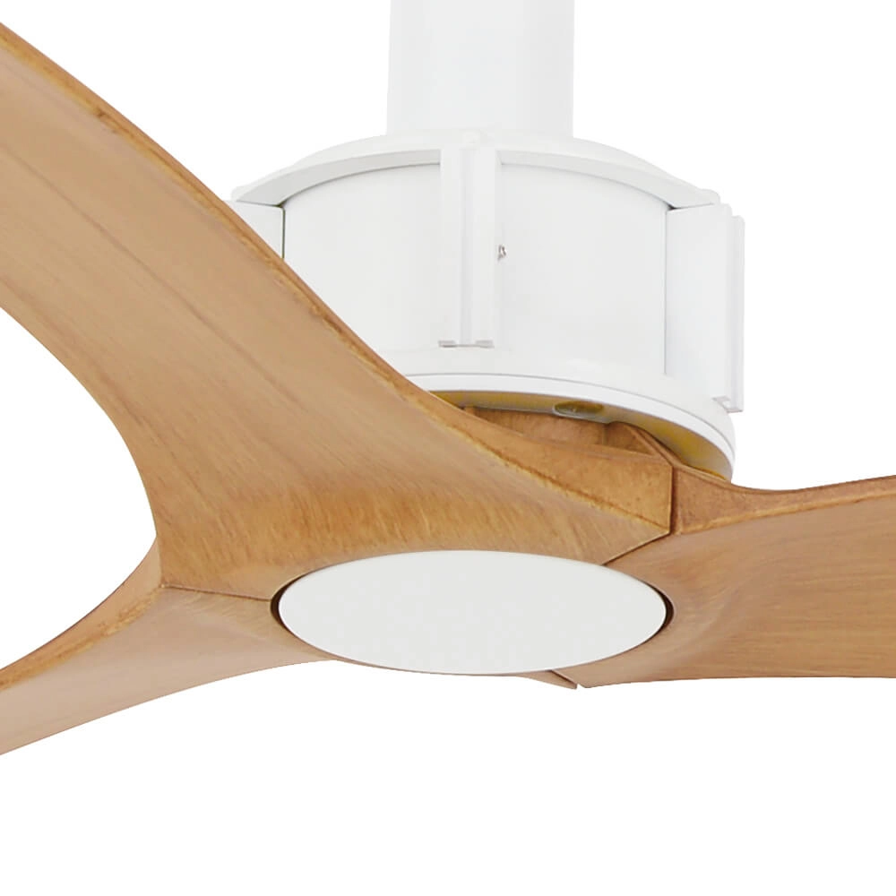 Ventilateur de plafond Viceroy blanc avec bois Ø132cm Beacon 9333509121503