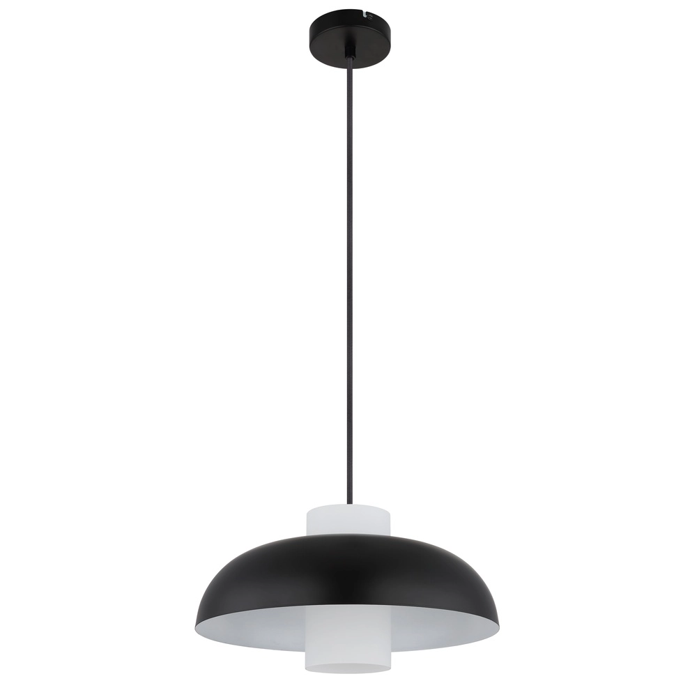 Lampe pendante moderne Lowe noir Ø 38cm Globo 9007371509164