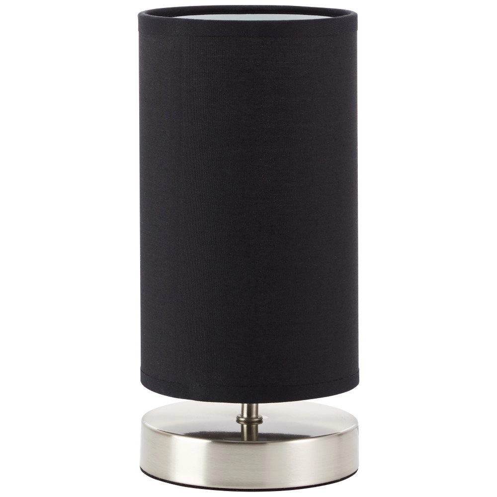 Lampe de chevet noire Clarie Brilliant 4004353175206