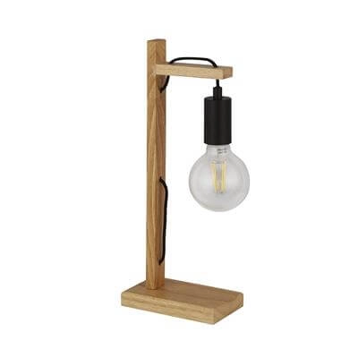 Lampe de table en bois Woody Searchlight 5053423192567