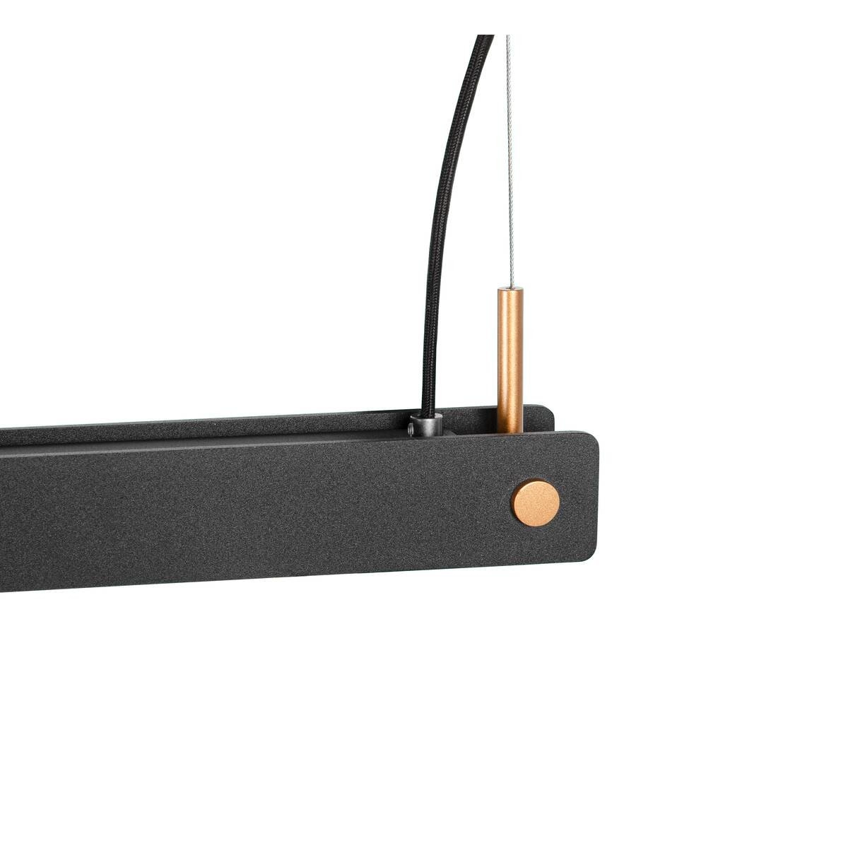 Lampe suspendue à LED Noya 120 cm noir SLV 4024163236843