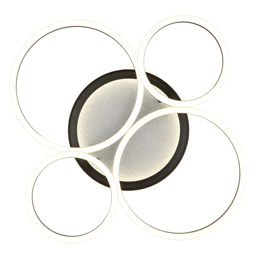 Lampe de plafond à design Alvis Noir Globo 9007371586363