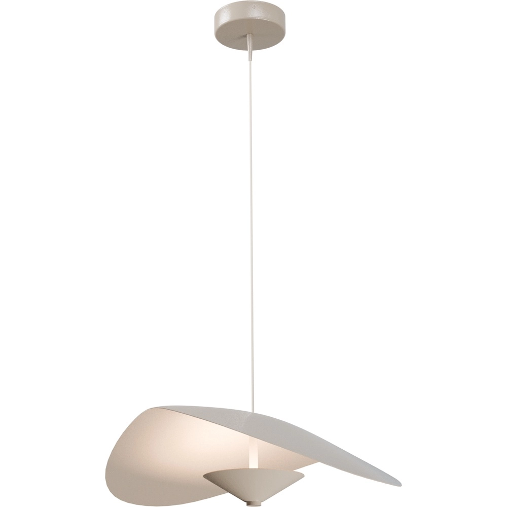 Lampe suspendue de style danois Lente Ø 45 cm - sable