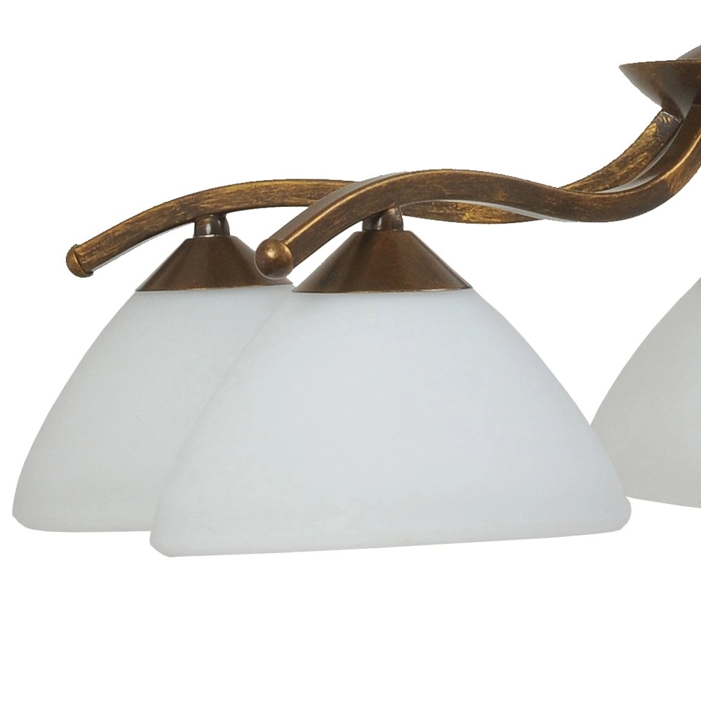 Lampe à suspension Verona 1 Brun bronze à 5 lumières Masterlight 8718121037868